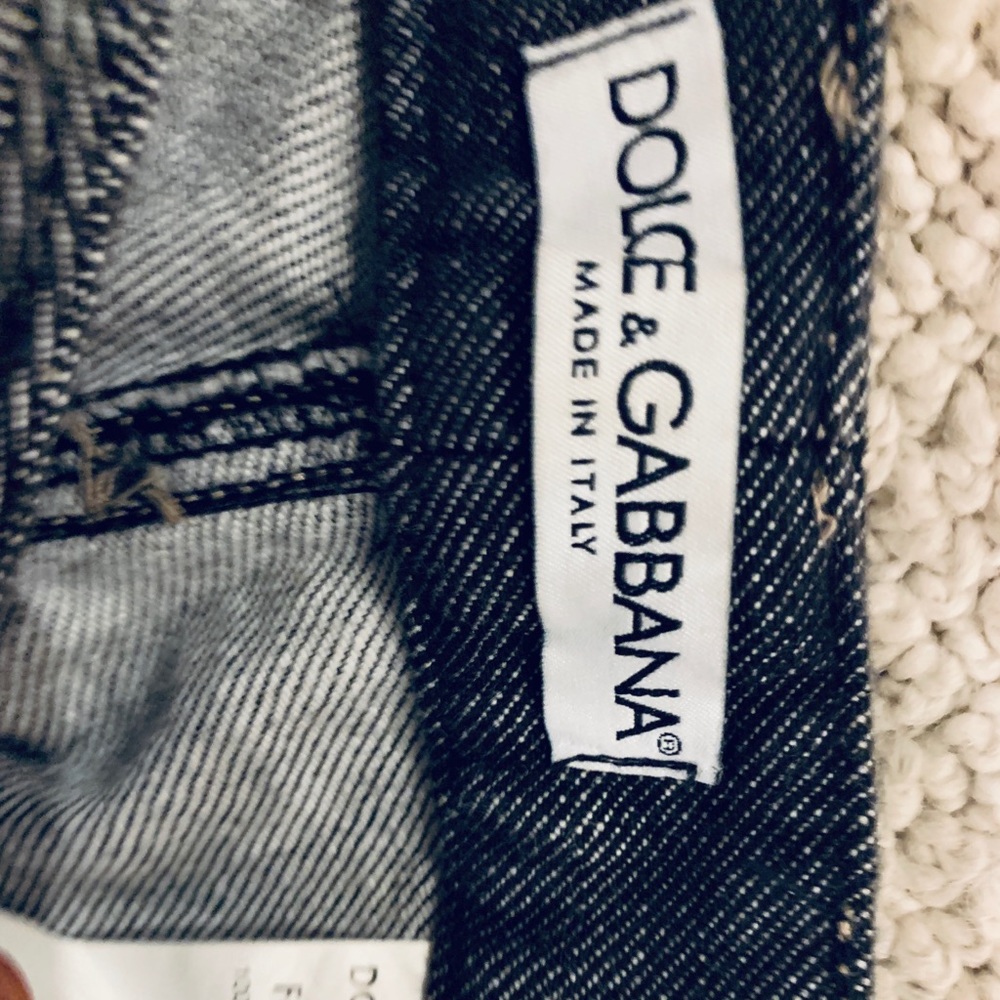 Dolce & Gabbana cropped jeans